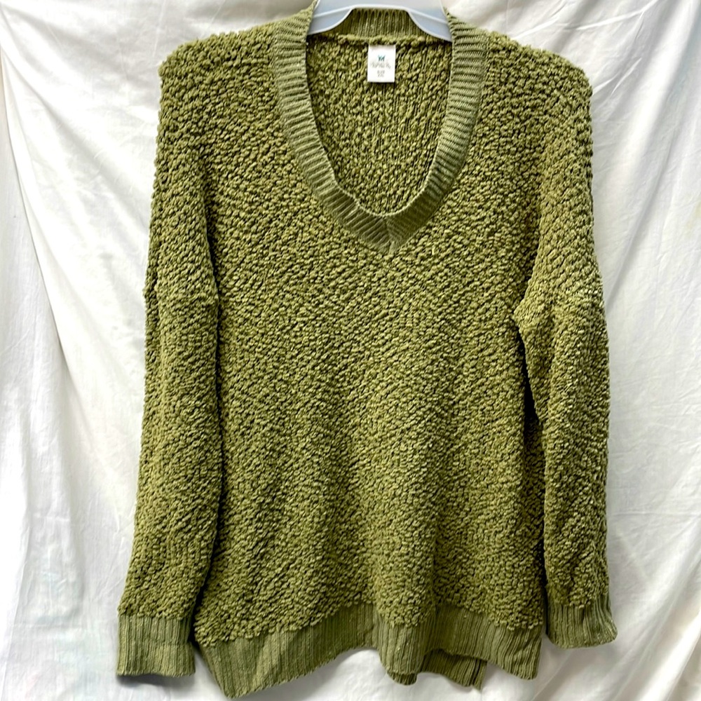 Wild about me u neck sweater ladies sz xxl